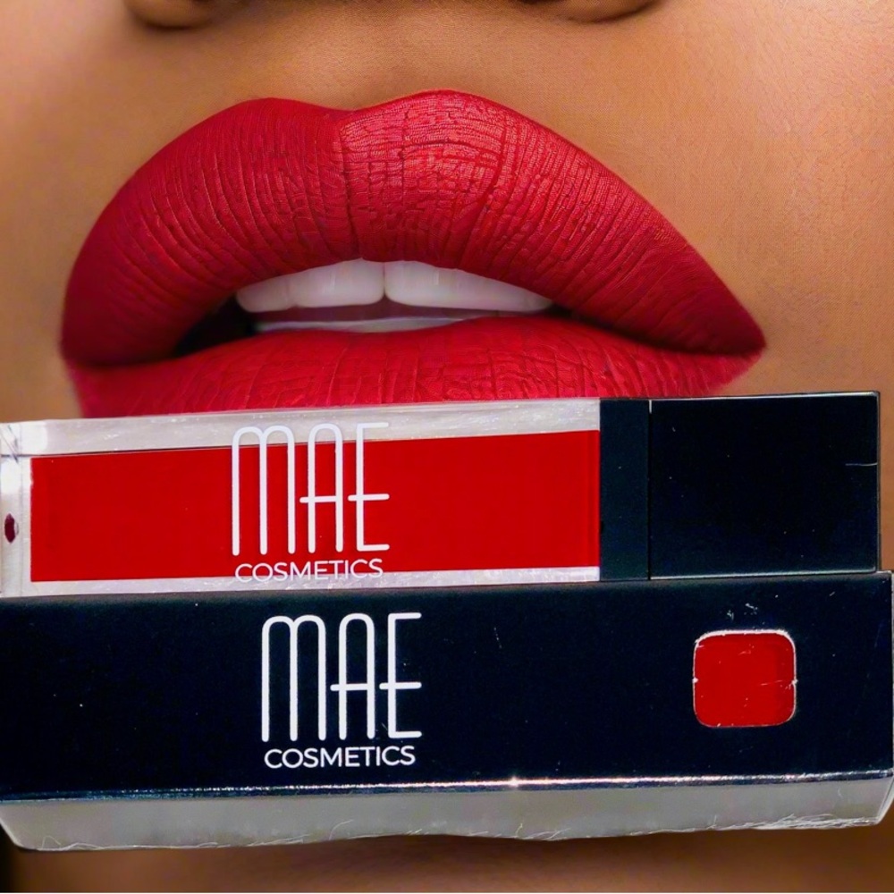 MAE Cosmetics Red Liquid Matte Lipstick